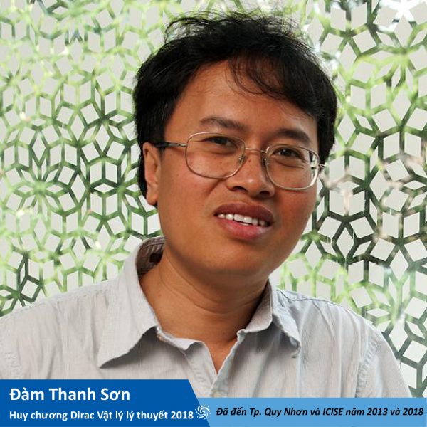 Đàm Thanh Sơn - Huy chương Dirac Vật lý lý thuyết 2018